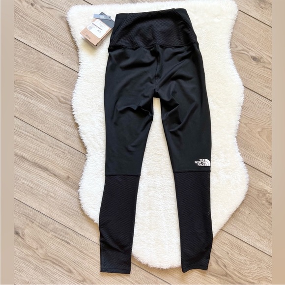 NWT The North Face Ankle Black Mesh Tights XS - Picture 3 of 8